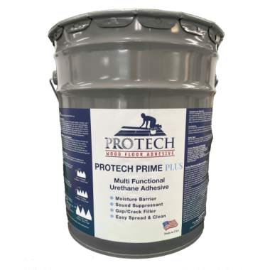PROTECH Prime Plus Urethane Adhesive w/ Moisture Barrier, Sound Suppressant and Crack Coverage