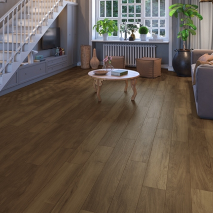 Chesapeake Firmfit Downtown Pavillion Oak Waterproof Vinyl Plank