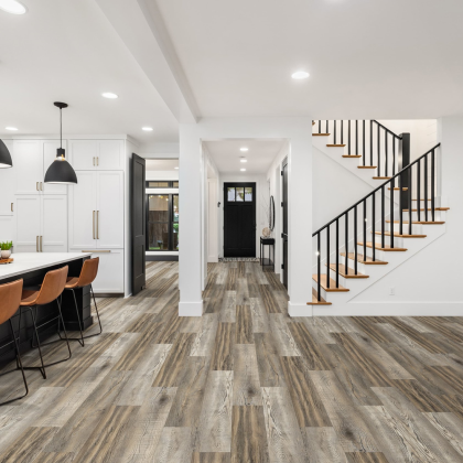 Happy Feet Dynamite Plus Montana Luxury Vinyl Flooring / Happy