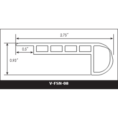 Nuvelle Density Ocean View Flush Stair Nose