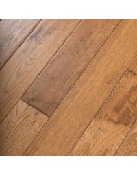 5" x 3/4" Hickory Hand Scraped Prefinished Solid Summer Road