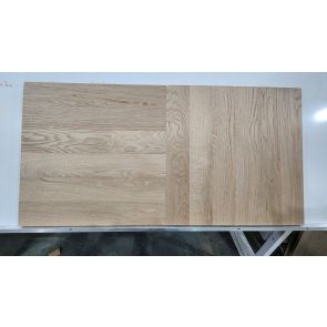 6 Slat Bondwood Parquet Flooring - White Oak 21.25" x 21.25" x 5/8" Solid - SPECIAL BUY
