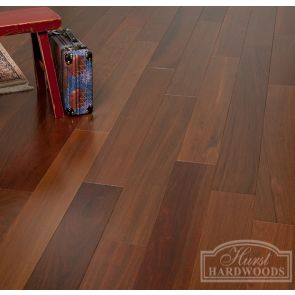 4 3/4" x 9/16" Brazilian Walnut Prefinished Engineered Hardwood Flooring