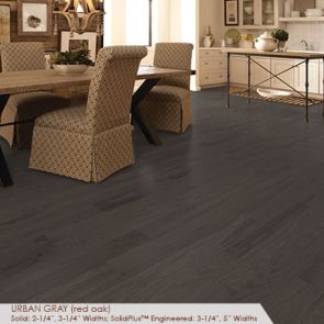 Somerset Classic Collection Strip 3 1/4" Solid Urban Gray