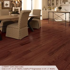 Somerset Classic Collection Strip 3 1/4" Engineered Cherry Oak