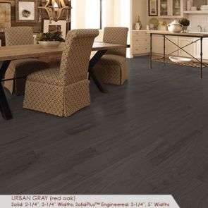 Somerset Classic Collection Strip 3 1/4" Engineered Urban Gray
