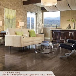 Somerset Color Collection Plank 3 1/4" Engineered Oak Smoke
