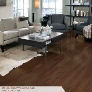 Somerset Homestyle Collection 3 1/4" Solid Metro Brown