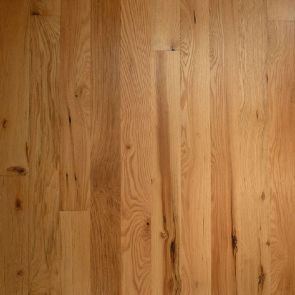 2 1/4" x 3/4" Red Oak Natural Cabin Grade Prefinished Solid- Special Buy