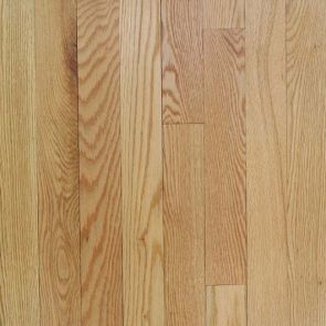 4" x 3/4" Red Oak Choice Natural Prefinished Solid