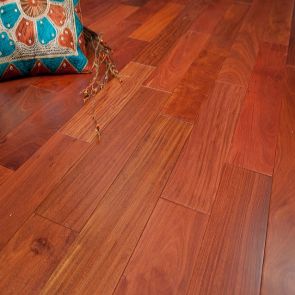 5" x 3/4" Santos Mahogany Clear Grade Unfinished Solid
