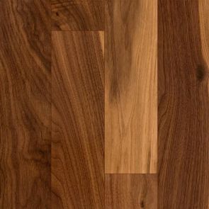 6" x 3/4" Walnut Character Natural Prefinished Solid