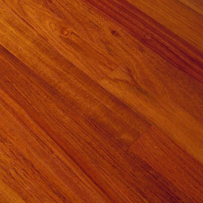 4" x 3/4" Brazilian Cherry Clear Grade Prefinished Solid