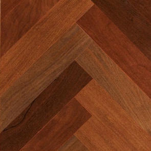 Brazilian Walnut Herringbone Flooring