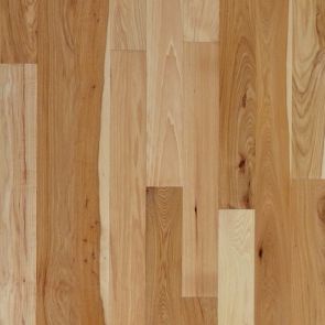 2 1/4" x 3/4" Hickory #1 Common Unfinished Solid