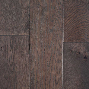 Mullican Wexford Wire Brushed 4" White Oak Charcoal