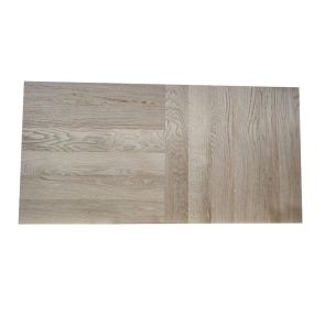 6 Slat Bondwood Parquet Flooring - White Oak 21.25" x 21.25" x 5/8" Solid - SPECIAL BUY