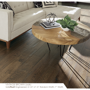 Somerset Handcrafted Collection 7" Engineered White Oak Vintage