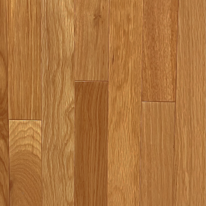 2 1/4" x 3/4" White Oak Choice Natural Prefinished Solid