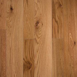 2 1/4" x 3/4" White Oak Character Natural Prefinished Solid