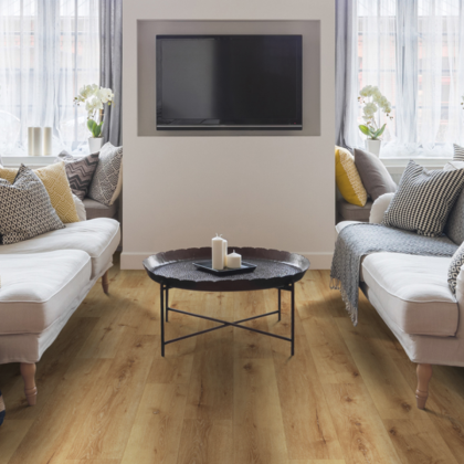 Axiscor Axis Prime Plus Oak Natural Waterproof SPC Vinyl Flooring