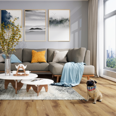 アメリカのラグ Global GEM Roaring 20s Chicago Waterproof SPC Vinyl Flooring