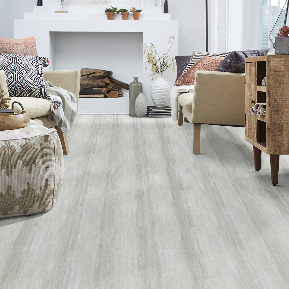 Mannington ADURA RIGID Cascade Harbor Beige Vinyl Tile Flooring