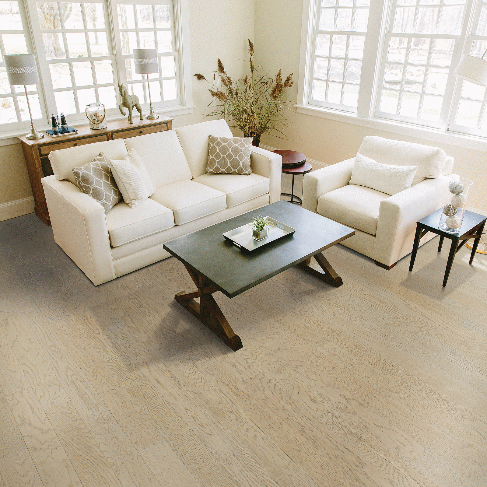 Mohawk TecWood Whistlowe Burlap Hickory Engineered Hardwood